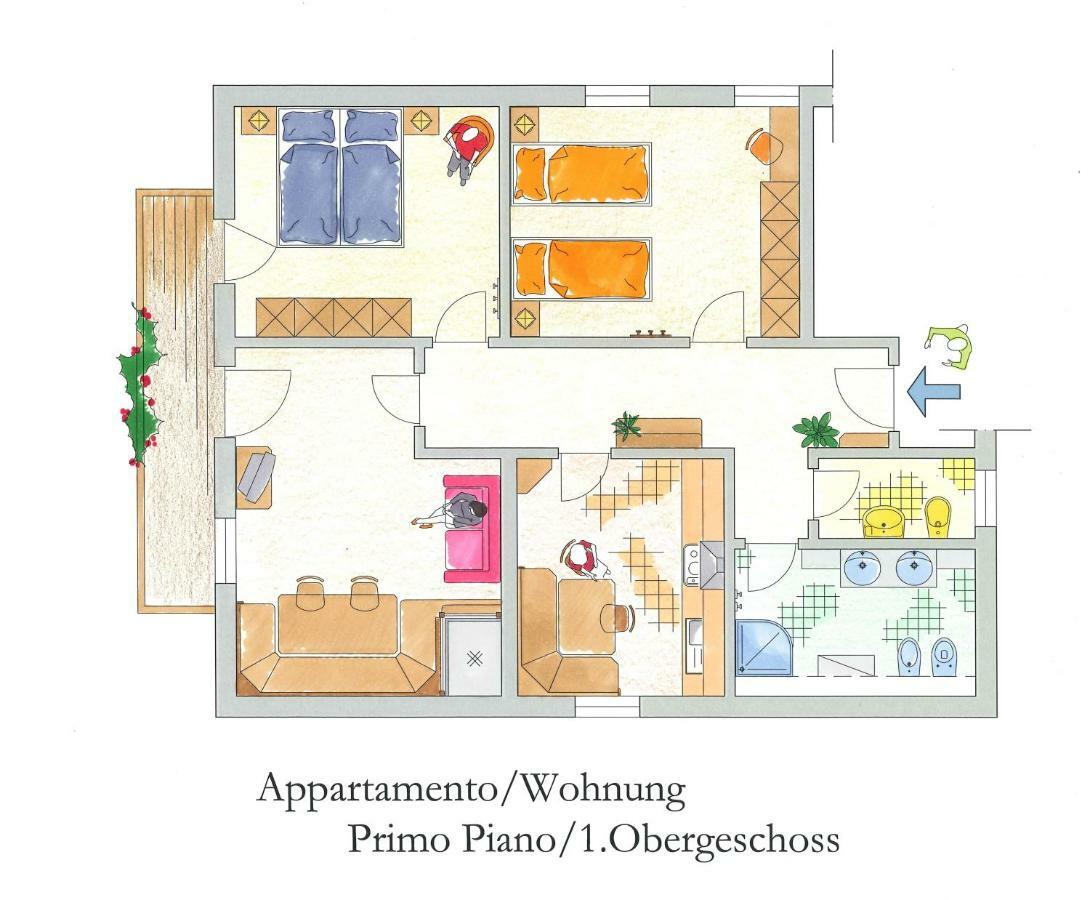 Appartments Pizach Сан-Кандидо Экстерьер фото